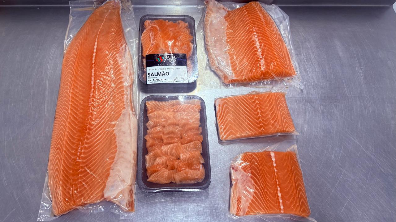 Linha premium de pescados